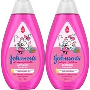 Johnsons Baby Bebek Şampuanı 500ML Kral Şakir Işıldayan Parlaklık (2 Li Set)