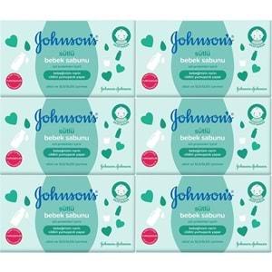 Johnsons Baby Bebek Sabunu 90Gr Sütlü (6 Lı Set)
