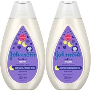 Johnsons Baby Bedtime Bebek Losyon 300ML (2 Li Set)