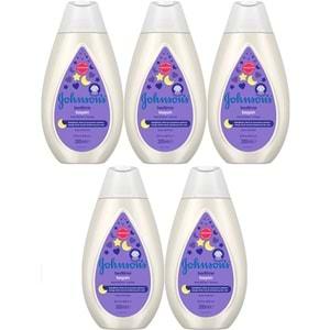 Johnsons Baby Bedtime Bebek Losyon 300ML (5 Li Set)