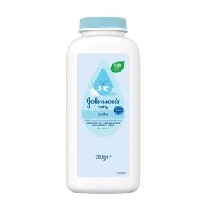 Johnsons Baby Bebek Pudrası 200GR Klasik (%99 Doğal) (5 Li Set)