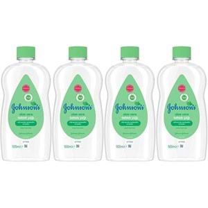 Johnsons Baby Bebek Yağı 500ML Aloe Vera (4 Lü Set)