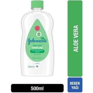 Johnsons Baby Bebek Yağı 500ML Aloe Vera (5 Li Set)