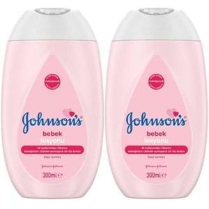 Johnsons Baby Bebek Losyon 300ML (2 Li Set)