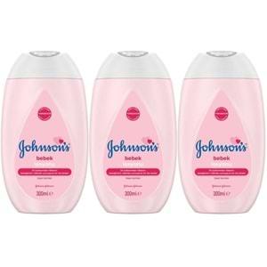 Johnsons Baby Bebek Losyon 300ML (3 Lü Set)