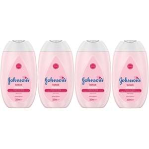 Johnsons Baby Bebek Losyon 300ML (4 Lü Set)