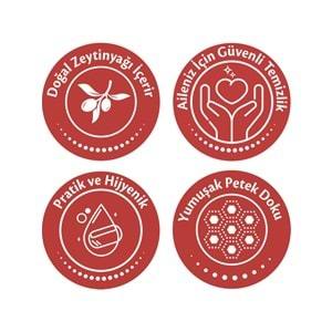 Komili Islak Havlu Mendil 90 Yaprak Karma 4 Lü Set (Okyanus Esintisi-Gül Kokulu) 360 Yaprak