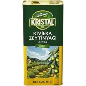 Kristal Zeytinyağı 15LT Riviera (Teneke) (3PK*5LT)