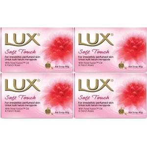 Lux Sabun 80GR Soft Touch (Yumuşak Dokunuş) (4 Lü Set)