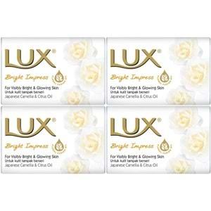 Lux Sabun 80GR Bright Impress (Etkileyici Parlaklık) (4 Lü Set)