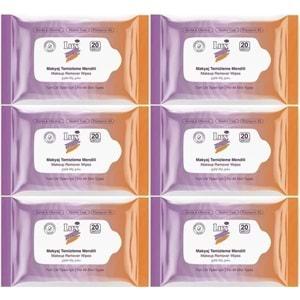 Lux Makyaj Temizleme Mendili Havlu 120 Yaprak (6PK*20)