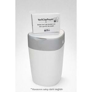 Mandaş Tommee Tippee Twist & Click Çöp Poşeti Tam Uyumlu Yerli (3 Lü Yedek Set) KOVASIZ (24 Lü Set)