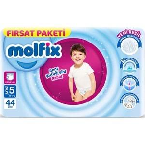 Molfix Külot Bebek Bezi Beden:5 (12-17KG) Junior 220 Adet Mega Fırsat Pk