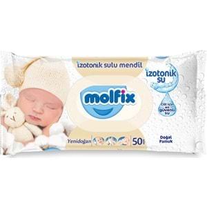 Molfix Premium Bebek Bezi Beden:1 (2-5KG) Yeni Doğan 144 Ad Ekonomik Ultra Fırsat Pk + 3 Adet Mendil