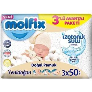 Molfix Premium Bebek Bezi Beden:6 (15+KG) Extra Large 162 Adet Ultra Fırsat Pk + 6 Adet Islak Mendil