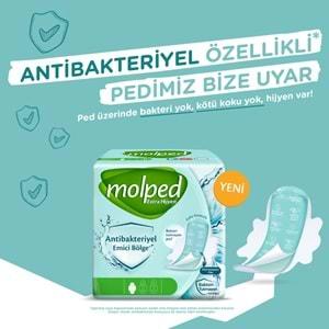 Molped Antibakteriyel Hijyenik Ped Uzun 120 Adet Süper Ekonomik Pk (6PK*20)