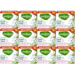 Molped Pure&Soft Hijyenik Ped Uzun 432 (12PK*36) Adet Mega Pk