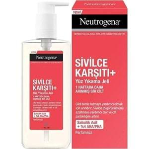 Neutrogena Düzensiz Cilt Tipleri için Yüz Yıkama Jeli 200ML (4 Lü Set)