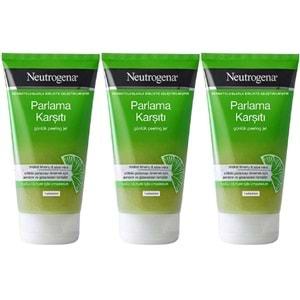 Neutrogena Parlama Karşıtı Yağsız Peeling Jel 150ML (3 Lü Set)