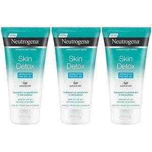 Neutrogena Skin Detox Serinletici Peeling Jel 150ML (3 Lü Set)