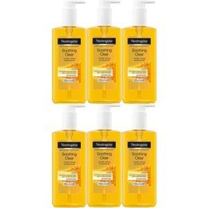 Neutrogena Soothing Clear Micellar Yüz Temizleme Jeli 200ML (6 Lı Set)