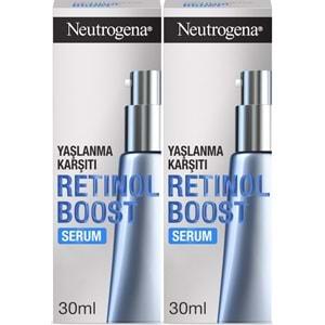 Neutrogena Retinol Boost Serum Antiaging 30ML (Yaşlanma Karşıtı Serum) (2 Li Set)