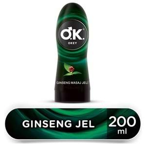 Okey Masaj Jeli 200ML Ginseng (Masaj Jeli) (6 Lı Set)