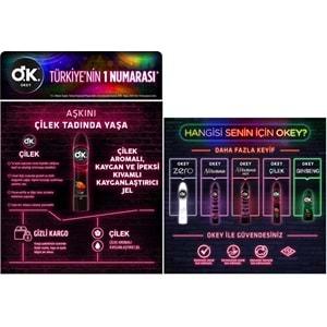 Okey Kayganlaştırıcı Jel 100ML Çilekli (2 Li Set)