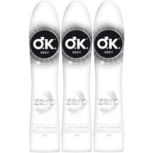 Okey Kayganlaştırıcı Jel 100ML Zero (3 Lü Set)