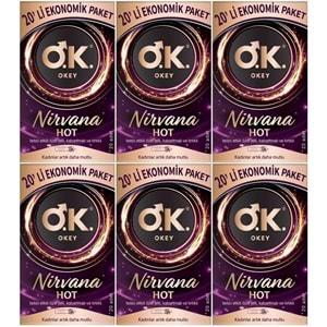 Okey Prezervatif 120 Adet Nirvana Ekonomik Pk (6PK*20)