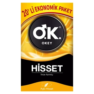 Okey Prezervatif 60 Adet Hisset Ekonomik Pk (3PK*20)