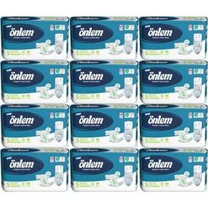 Önlem Hasta Bezi Bel Bantlı Tekstil Yüzey S - Small - Küçük 360 Adet (12PK*30)