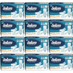 Önlem Hasta Bezi Bel Bantlı Tekstil Yüzey M - Medium - Orta 360 Adet (12PK*30)