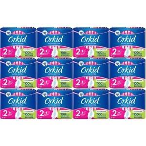 Orkid Hijyenik Ped Ultra Extra Koruma Uzun 84 Adet (12PK*7)