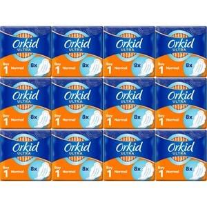 Orkid Hijyenik Ped Ultra Extra Normal 96 Adet Standart Pk (12PK*8)