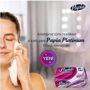 Papia Platinum Pratik Mendil 125 Yaprak (4 Katlı) 625 Yaprak (5PK*125)