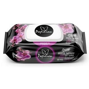 Papilion Islak Havlu Mendil 100 Yaprak Aroma Terapi (3 Lü Set) 300 Yaprak