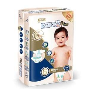 Pedo Plus Bebek Bezi Beden:6 (15+KG) Extra Large 60 Adet Jumbo Fırsat Pk