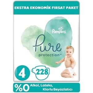 Prima Pure Bebek Bezi Ekstra Ekonomik Fırsat Pk Beden:4 (9-14Kg) Maxi 228 Adet