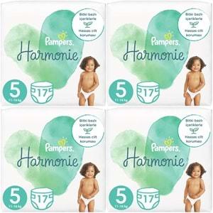 Prima Pampers Harmonie Bebek Bezi Beden:5 (11-16Kg) Junior 68 Adet Süper Ekonomik Fırsat Pk