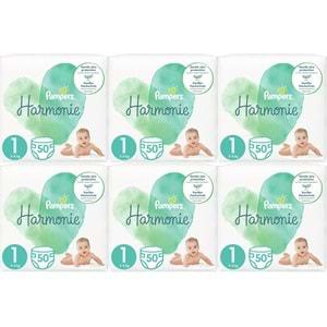 Prima Pampers Harmonie Bebek Bezi Beden:1 (2-5Kg) Yeni Doğan 300 Adet Eksta Ultra Fırsat Pk