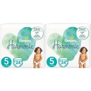 Prima Pampers Harmonie Bebek Bezi Beden:5 (11-16KG) Junior 48 Adet Ekonomik Ultra Fırsat Pk
