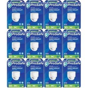 Prosafe Emici Külot Hasta Bezi Orta-Medium 360 Adet (12PK*30)