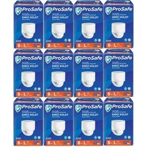 Prosafe Emici Külot Hasta Bezi Büyük-Large 96 Adet (12PK*8)