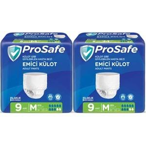 Prosafe Emici Külot Hasta Bezi Orta-Medium 18 Adet (2PK*9)