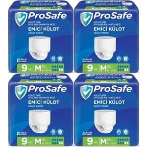 Prosafe Emici Külot Hasta Bezi Orta-Medium 36 Adet (4PK*9)