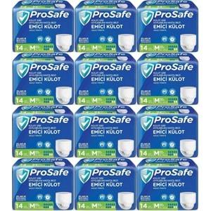 Prosafe Emici Külot Hasta Bezi M - Orta - Medium 168 Adet (12PK*14)