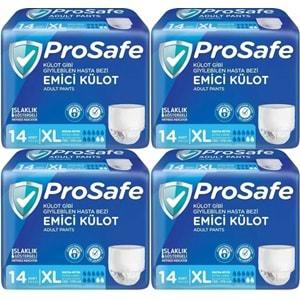 Prosafe Emici Külot Hasta Bezi XL - Ekstra Büyük - Extra Large 56 Adet (4PK*14)