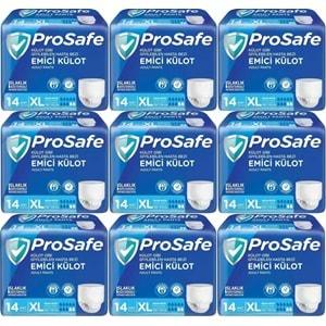 Prosafe Emici Külot Hasta Bezi XL - Ekstra Büyük - Extra Large 126 Adet (9PK*14)