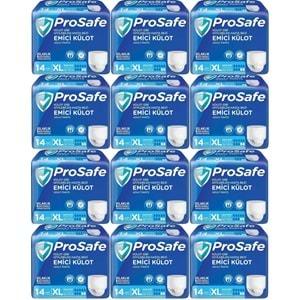 Prosafe Emici Külot Hasta Bezi XL - Ekstra Büyük - Extra Large 168 Adet (12PK*14)